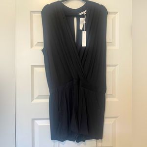 NWT Trina Turk Black Women’s Romper, Size L